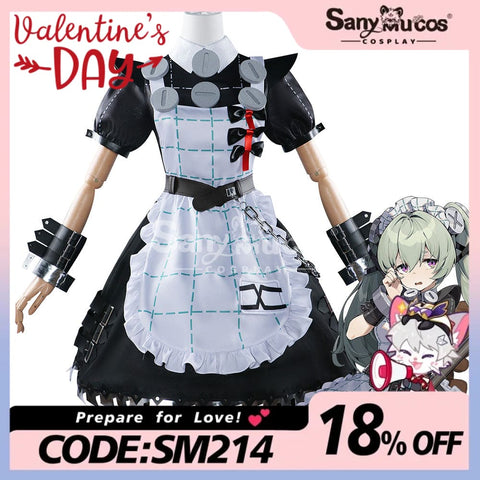 【In Stock】Game Zenless Zone Zero Cosplay Corin Wickes Maid Costume Costumes