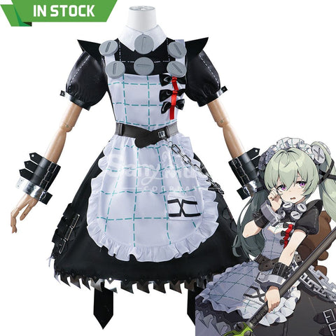 【In Stock】Game Zenless Zone Zero Cosplay Corin Wickes Maid Costume Costumes