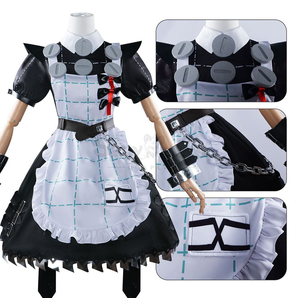 【In Stock】Game Zenless Zone Zero Cosplay Corin Wickes Maid Costume Costumes