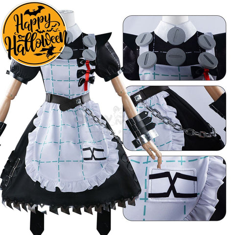 【In Stock】Game Zenless Zone Zero Cosplay Corin Wickes Maid Costume Costumes