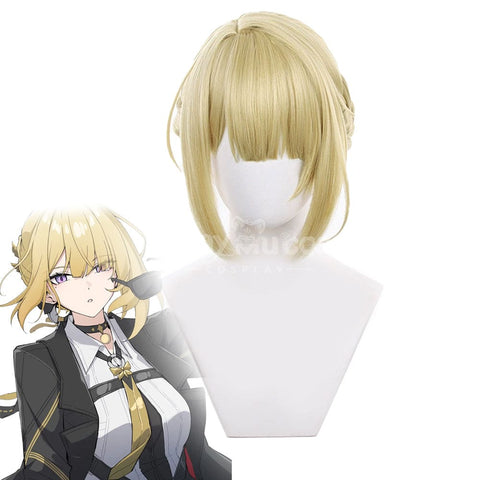 【In Stock】Game Zenless Zone Zero Cosplay Evelyn Chevalier Cosplay Wig Cosplay Wigs