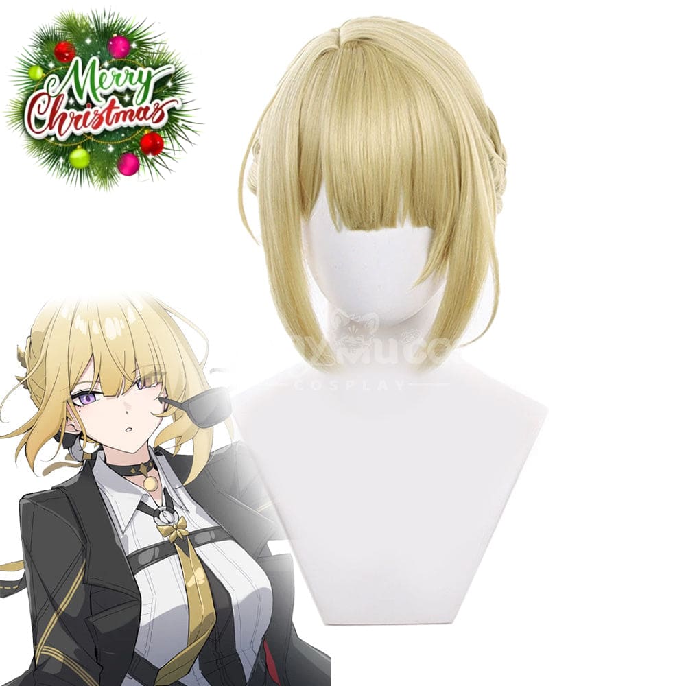 【In Stock】Game Zenless Zone Zero Cosplay Evelyn Chevalier Cosplay Wig Cosplay Wigs