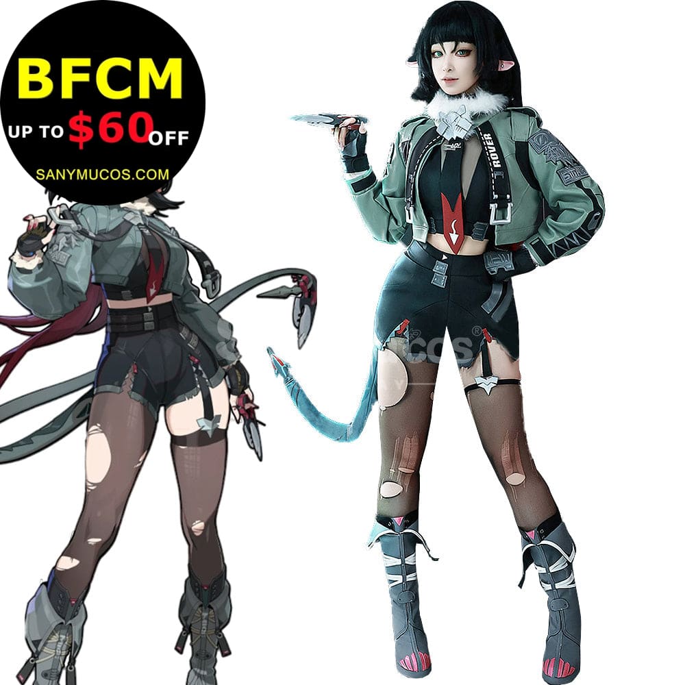 【In Stock】Game Zenless Zone Zero Cosplay Jane Doe Cosplay Costume Plus Size Cosplay Costumes