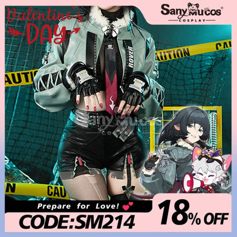 【Pre-Sale: Ship By September 30Th!】Game Zenless Zone Zero Cosplay Jane Doe Costume Premium