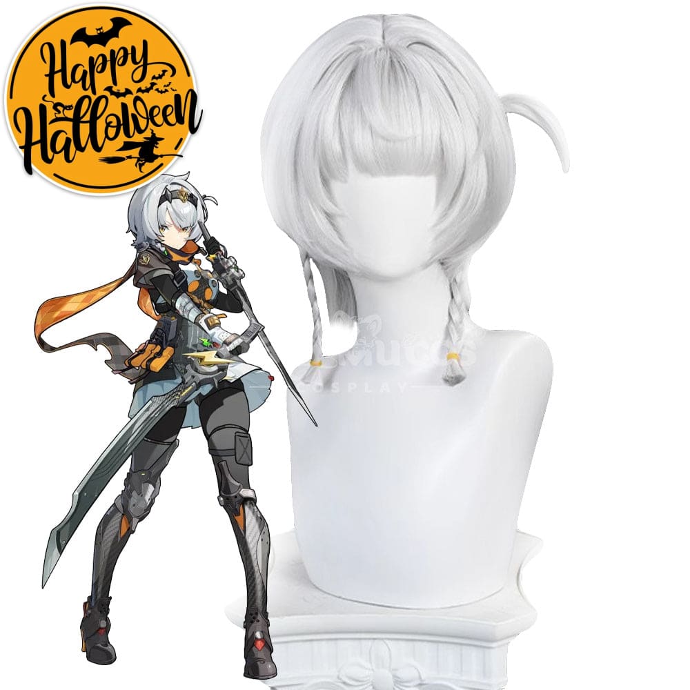 【In Stock】Game Zenless Zone Zero Cosplay Silver Soldier - Anby Cosplay Wig Cosplay Wigs