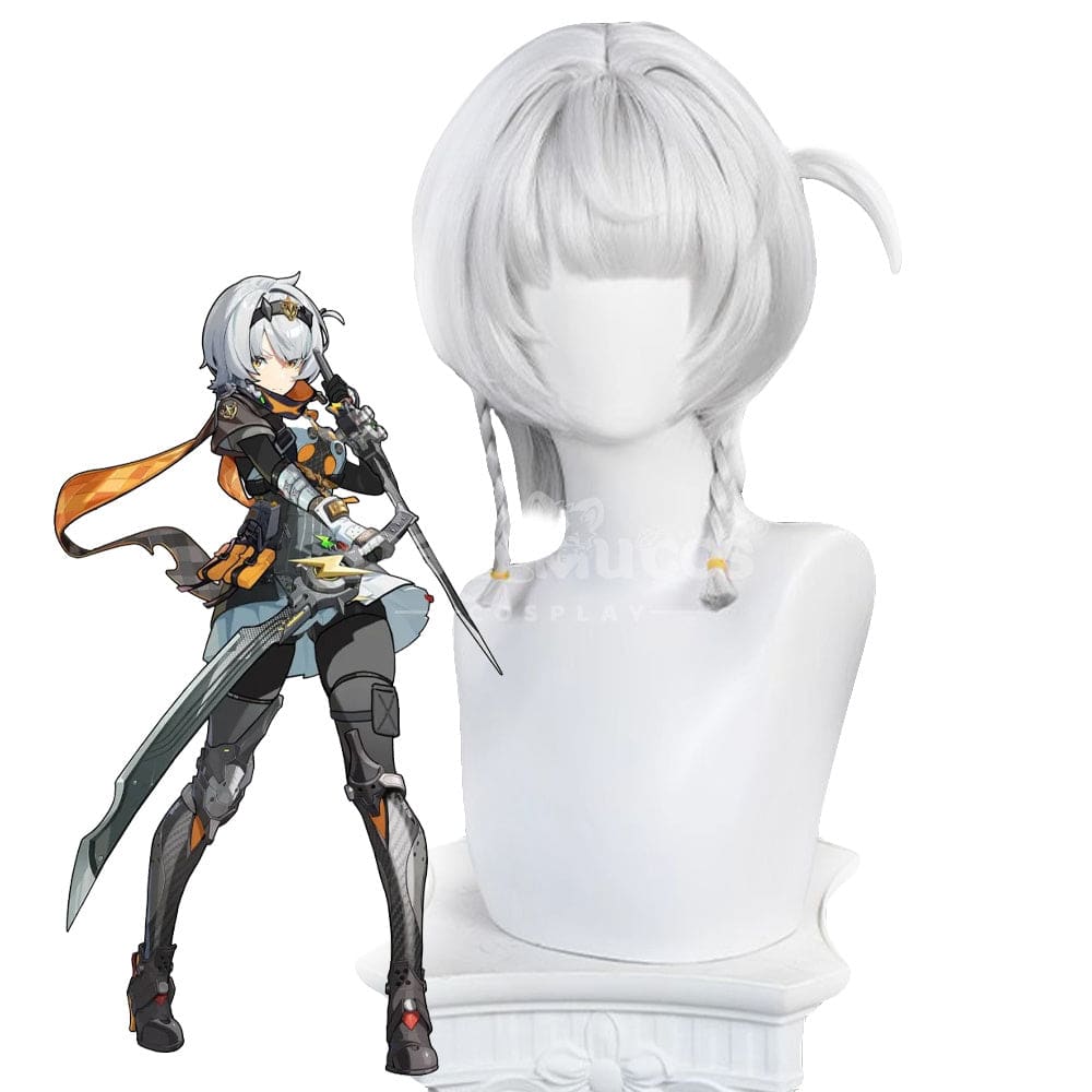 【In Stock】Game Zenless Zone Zero Cosplay Silver Soldier - Anby Cosplay Wig Cosplay Wigs