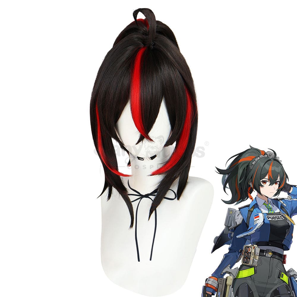 【In Stock】Game Zenless Zone Zero Cosplay Zhu Yuan Wig Wigs