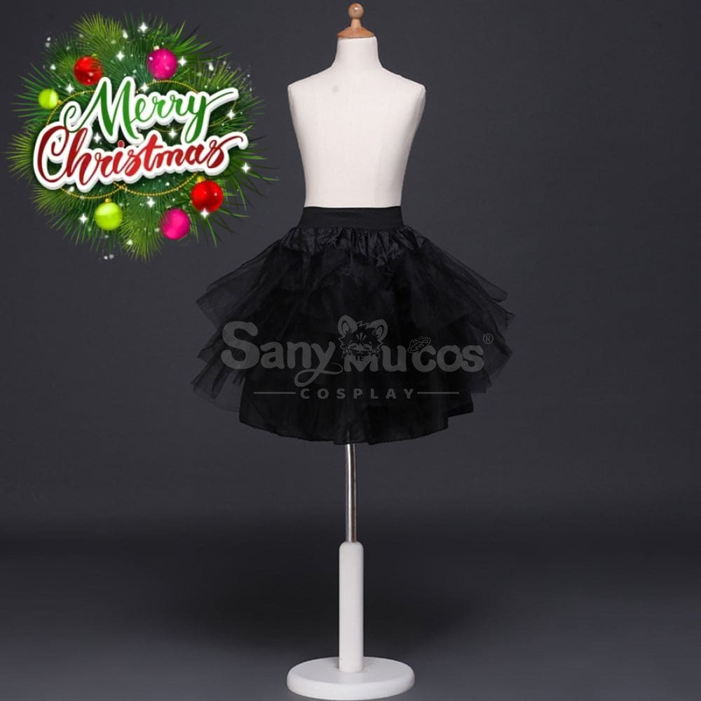 【In Stock】General Lolita Dress Petticoat Pannier Crinoline Bustle Cosplay Accessory Propp Black