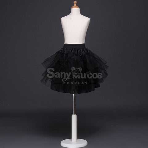 【In Stock】General Lolita Dress Petticoat Pannier Crinoline Bustle Cosplay Accessory Propp Black