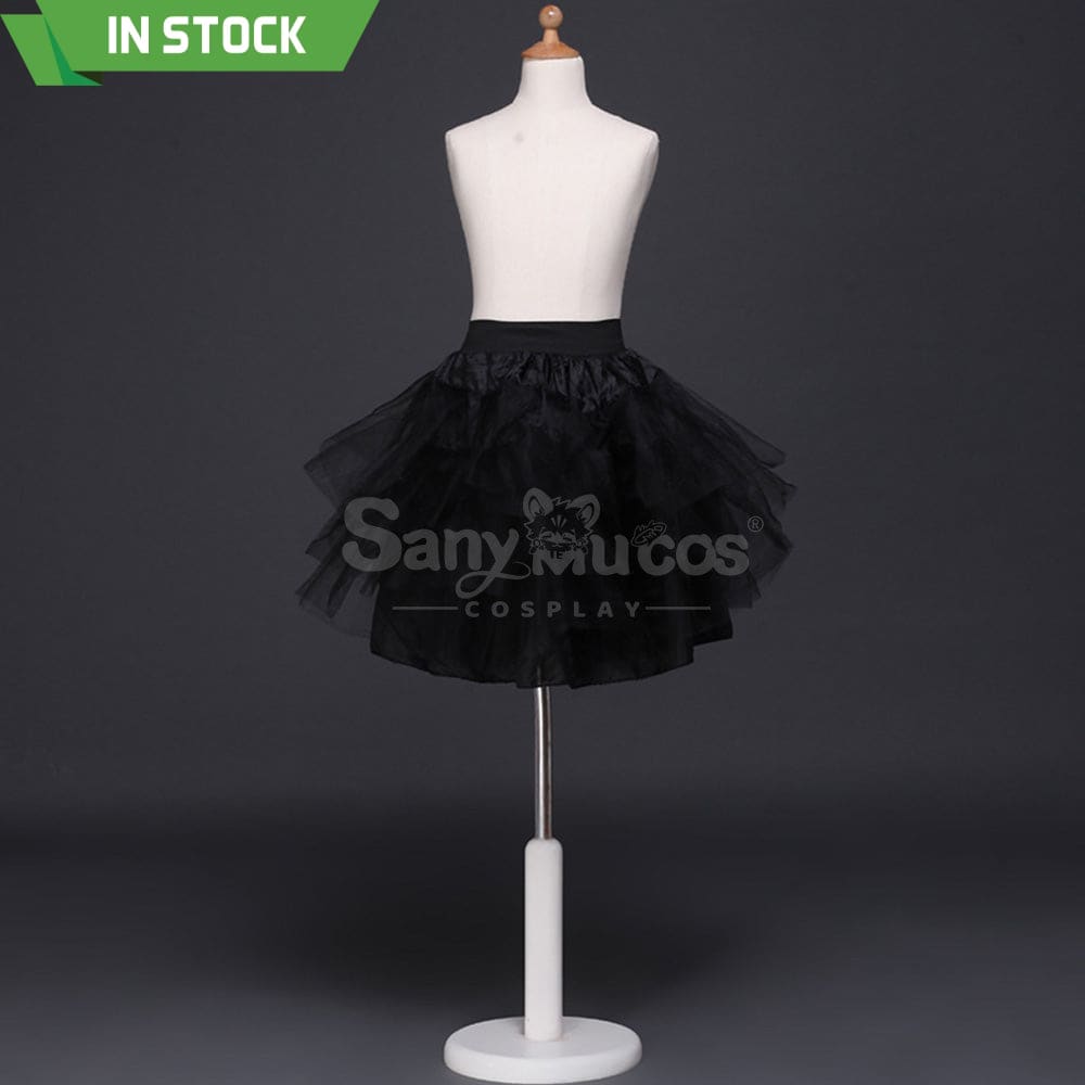 【In Stock】General Lolita Dress Petticoat Pannier Crinoline Bustle Cosplay Accessory Propp Black