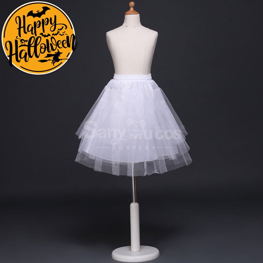 【In Stock】General Lolita Dress Petticoat Pannier Crinoline Bustle Cosplay Accessory Propp White