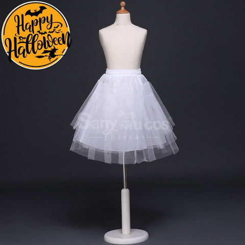 【In Stock】General Lolita Dress Petticoat Pannier Crinoline Bustle Cosplay Accessory Propp White