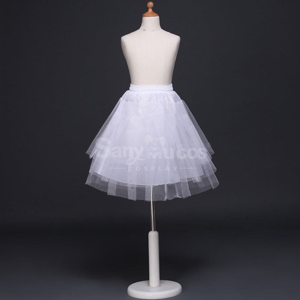 【In Stock】General Lolita Dress Petticoat Pannier Crinoline Bustle Cosplay Accessory Propp White
