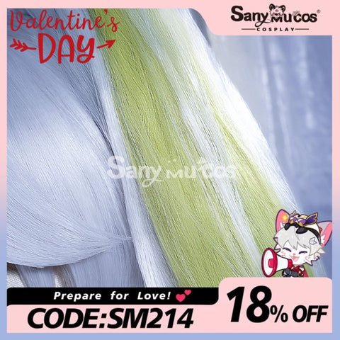 Genshin Impact cos Sumeru grass God Nashida wig wig props cosplay female