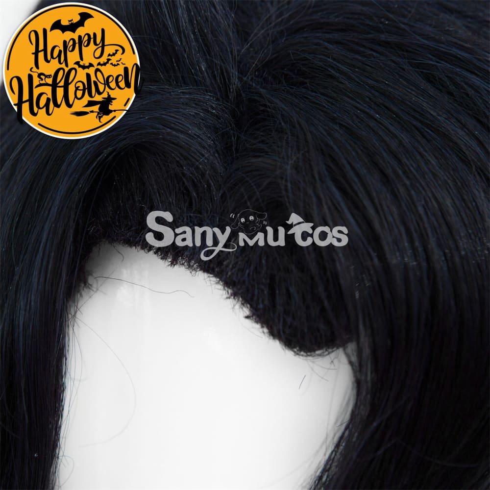 Genshin Impact Pantalone Cosplay Wig Navy Blue Wig