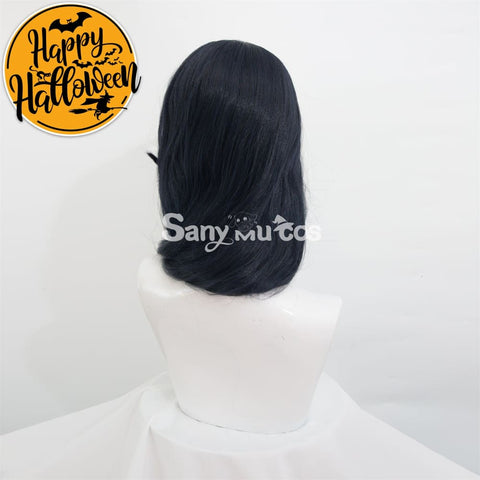 Genshin Impact Pantalone Cosplay Wig Navy Blue Wig