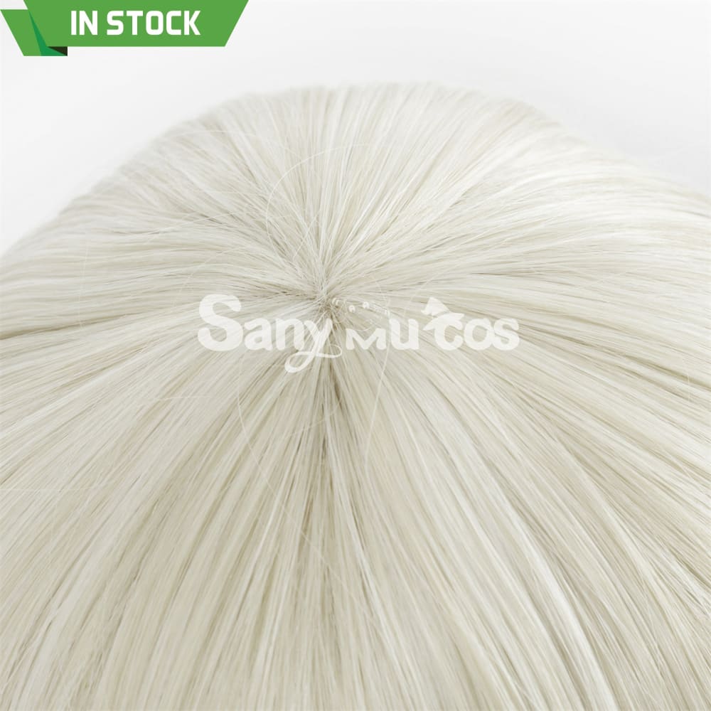 Genshin Impact Sayu Cosplay Wig Light Beige Wig