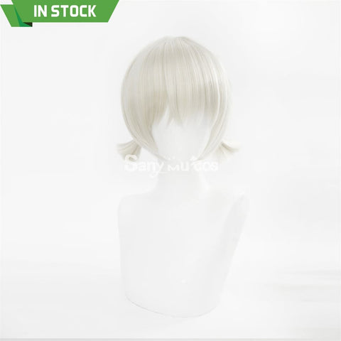 Genshin Impact Sayu Cosplay Wig Light Beige Wig