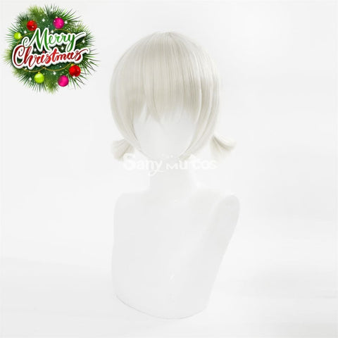 Genshin Impact Sayu Cosplay Wig Light Beige Wig