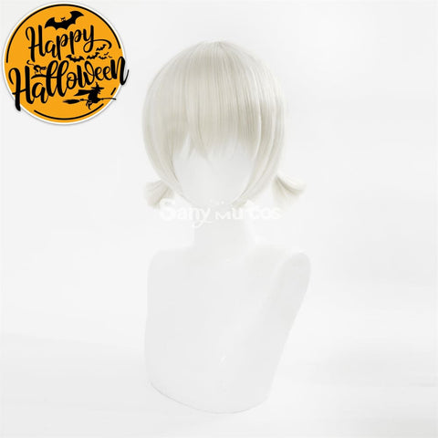 Genshin Impact Sayu Cosplay Wig Light Beige Wig