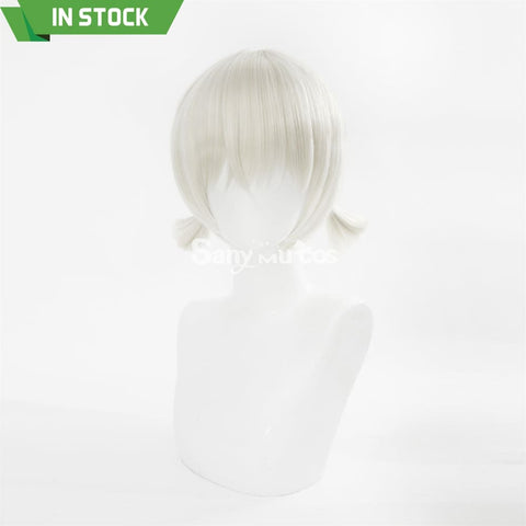 Genshin Impact Sayu Cosplay Wig Light Beige Wig