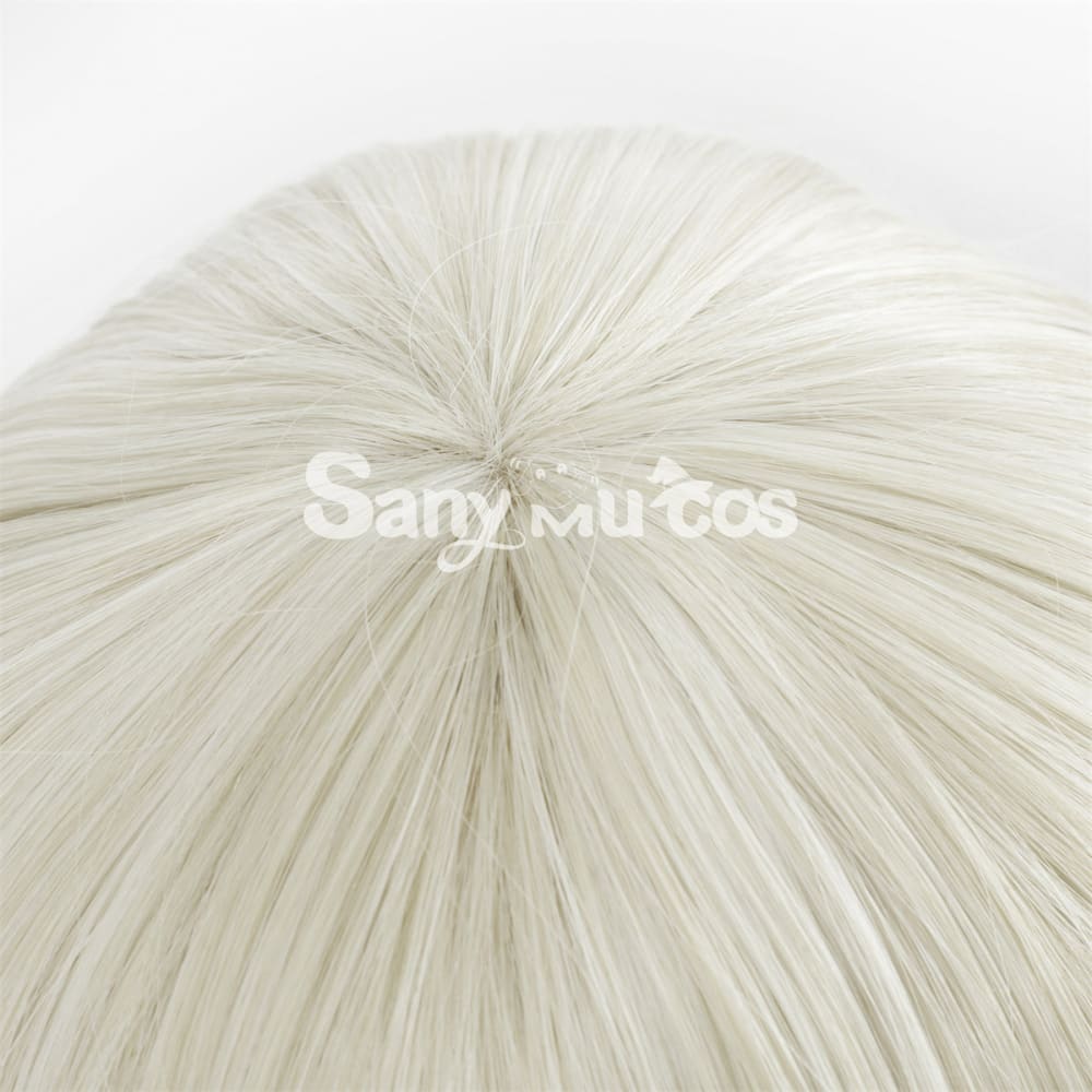 Genshin Impact Sayu Cosplay Wig Light Beige Wig