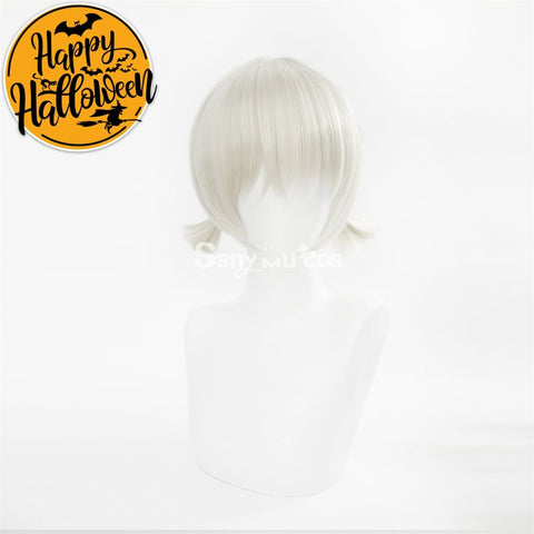 Genshin Impact Sayu Cosplay Wig Light Beige Wig