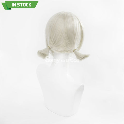 Genshin Impact Sayu Cosplay Wig Light Beige Wig