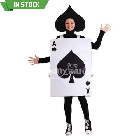 【In Stock】Halloween Cosplay Ace Of Spades Costume Costumes