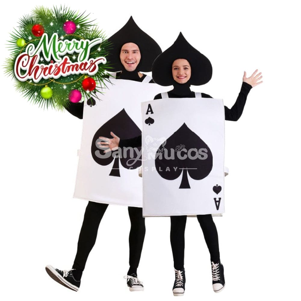 【In Stock】Halloween Cosplay Ace Of Spades Costume Costumes