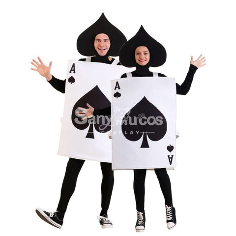 【In Stock】Halloween Cosplay Ace Of Spades Costume Costumes