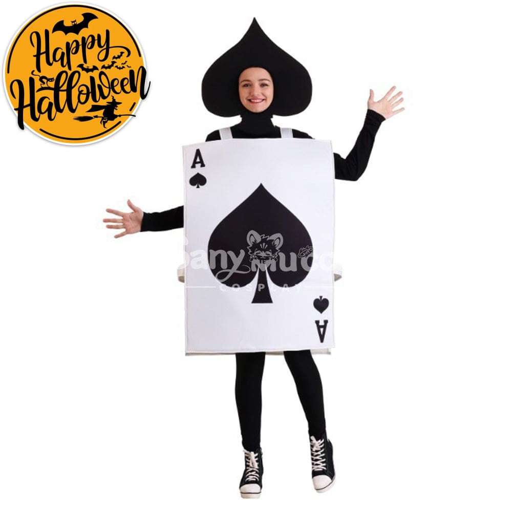 【In Stock】Halloween Cosplay Ace Of Spades Costume Costumes