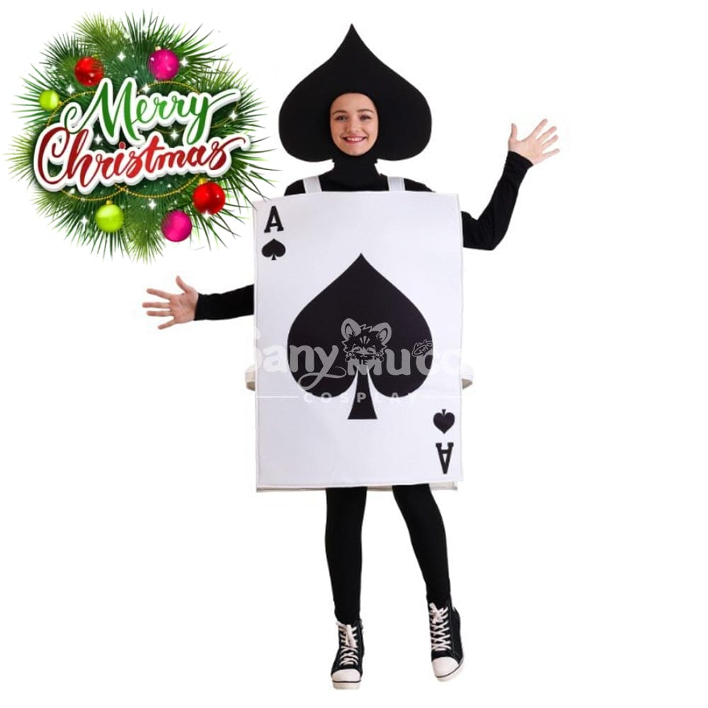 【In Stock】Halloween Cosplay Ace Of Spades Costume Costumes