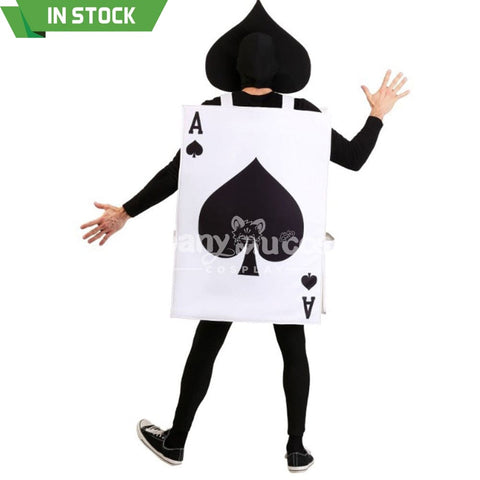 【In Stock】Halloween Cosplay Ace Of Spades Costume Costumes