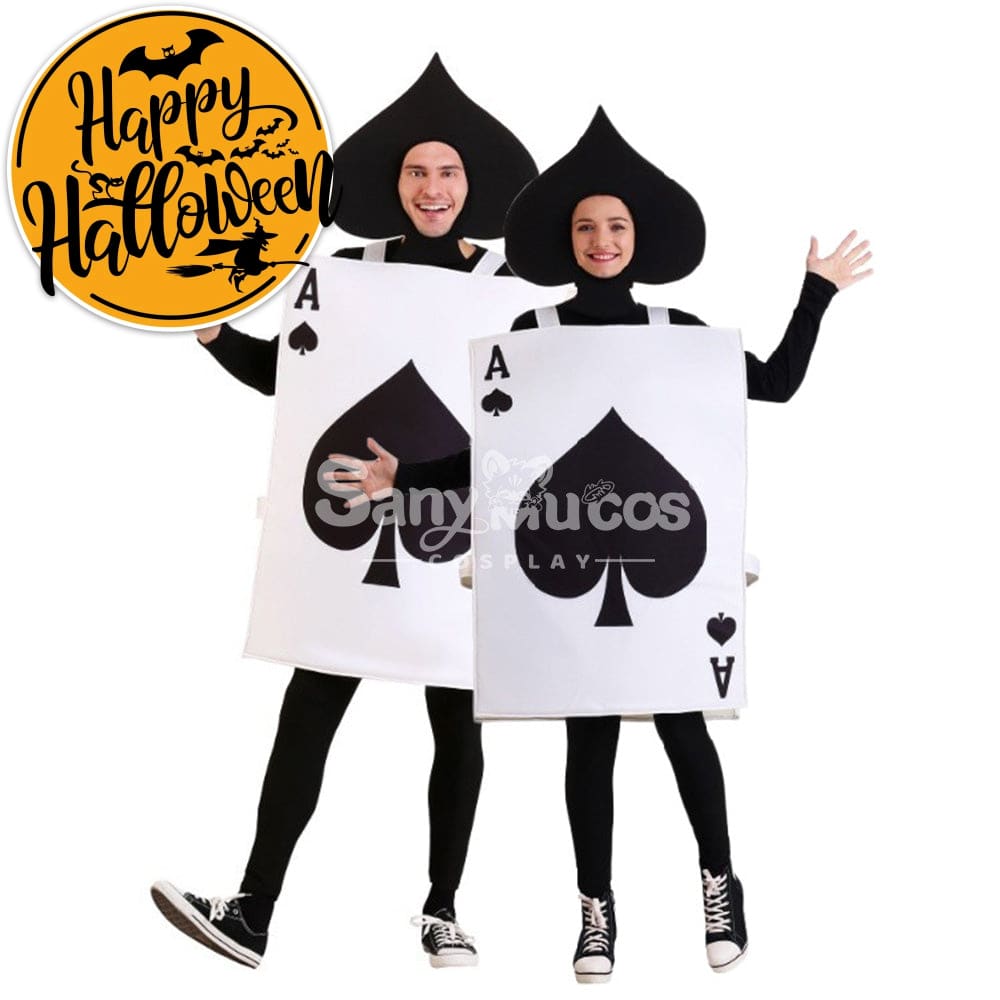 【In Stock】Halloween Cosplay Ace Of Spades Costume Costumes