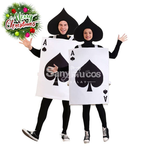 【In Stock】Halloween Cosplay Ace Of Spades Costume Costumes