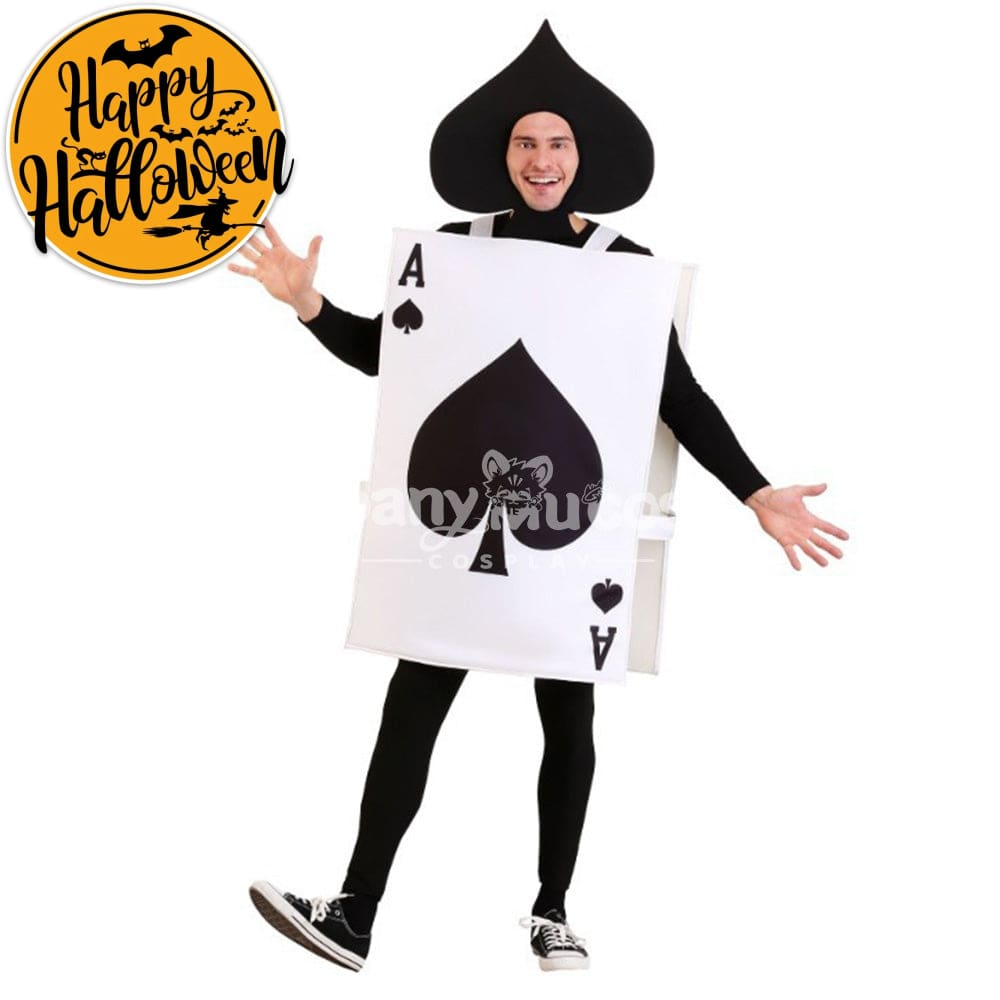 【In Stock】Halloween Cosplay Ace Of Spades Costume Costumes