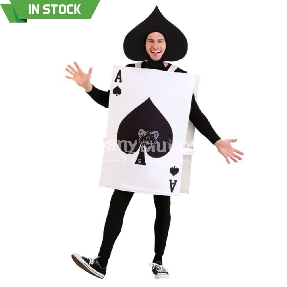 【In Stock】Halloween Cosplay Ace Of Spades Costume Costumes