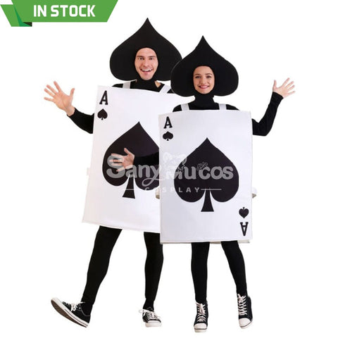 【In Stock】Halloween Cosplay Ace Of Spades Costume Costumes