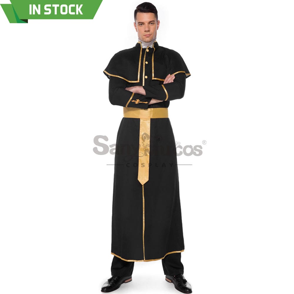 【In Stock】Halloween Cosplay Ancient Roman Style Pastor Gown Costume Costumes