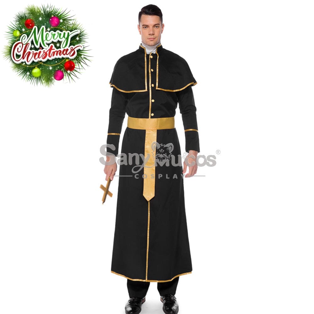 【In Stock】Halloween Cosplay Ancient Roman Style Pastor Gown Costume Costumes