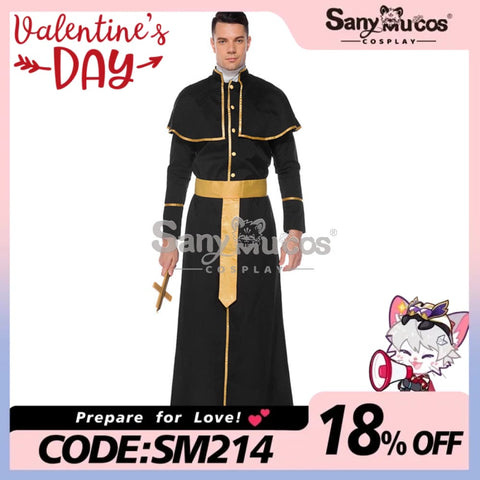 【In Stock】Halloween Cosplay Ancient Roman Style Pastor Gown Costume Costumes