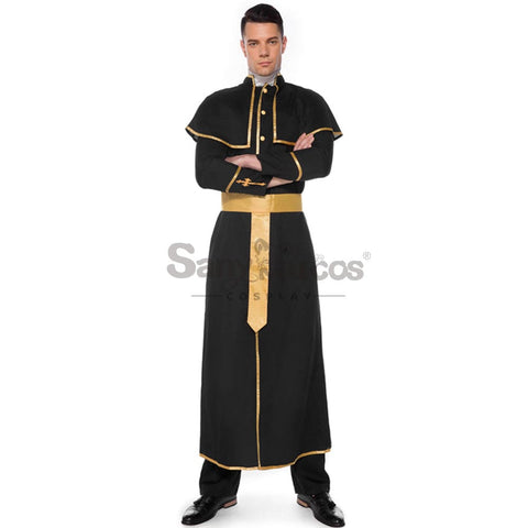 【In Stock】Halloween Cosplay Ancient Roman Style Pastor Gown Costume Costumes