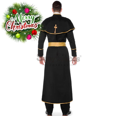 【In Stock】Halloween Cosplay Ancient Roman Style Pastor Gown Costume Costumes