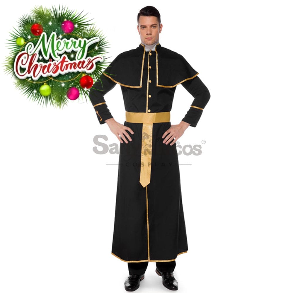 【In Stock】Halloween Cosplay Ancient Roman Style Pastor Gown Costume Costumes