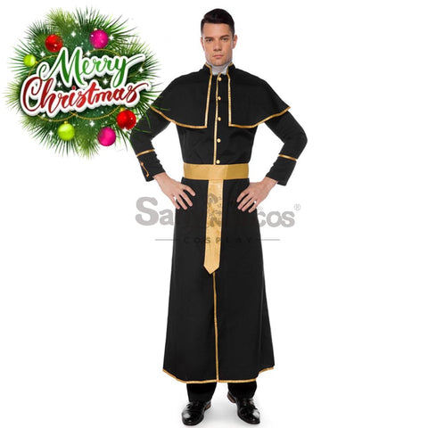 【In Stock】Halloween Cosplay Ancient Roman Style Pastor Gown Costume Costumes