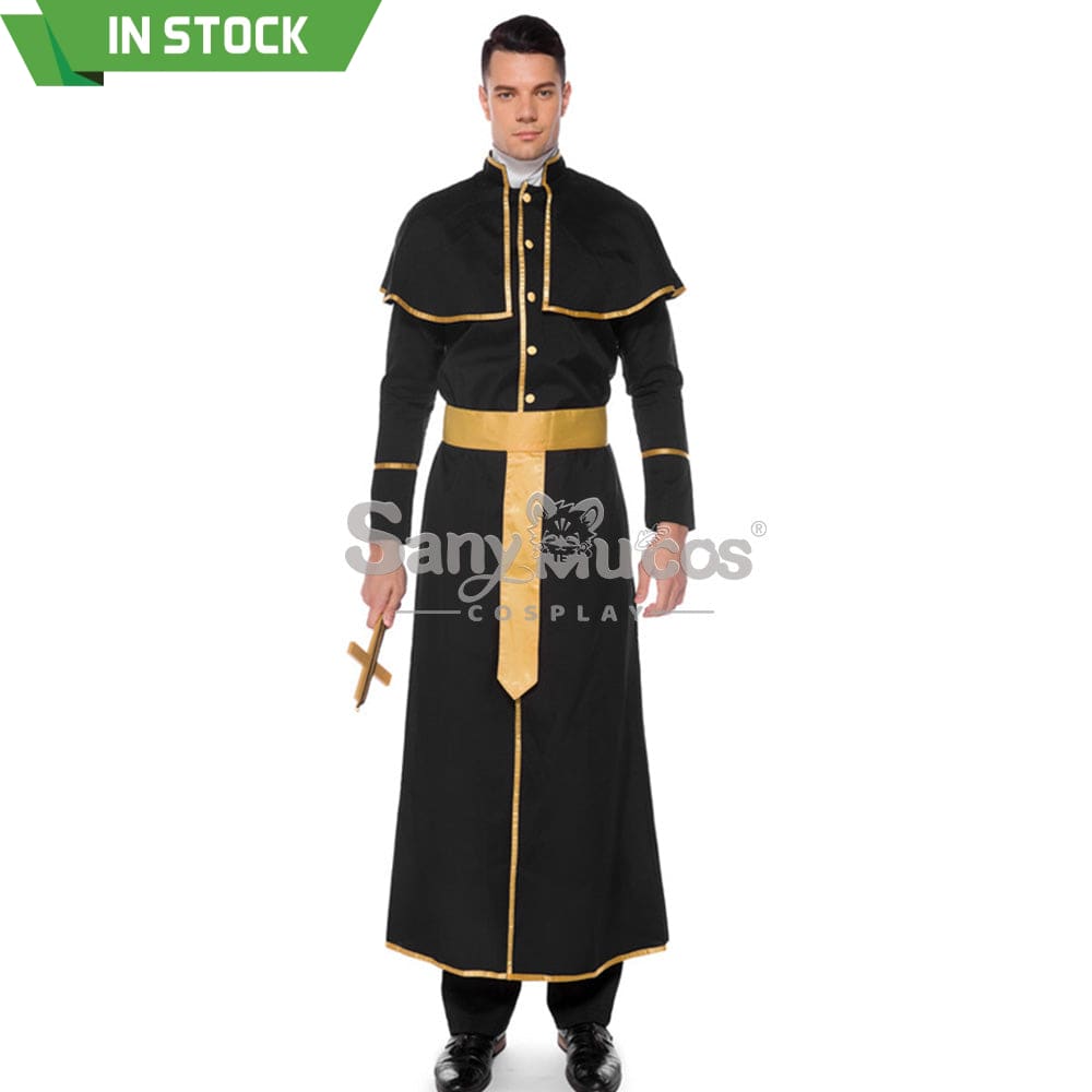 【In Stock】Halloween Cosplay Ancient Roman Style Pastor Gown Costume Costumes