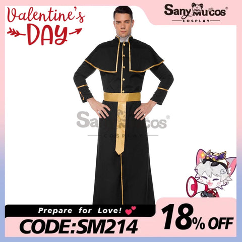 【In Stock】Halloween Cosplay Ancient Roman Style Pastor Gown Costume Costumes