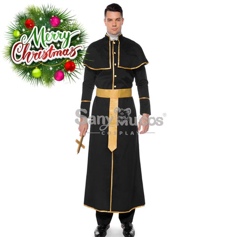 【In Stock】Halloween Cosplay Ancient Roman Style Pastor Gown Costume Costumes