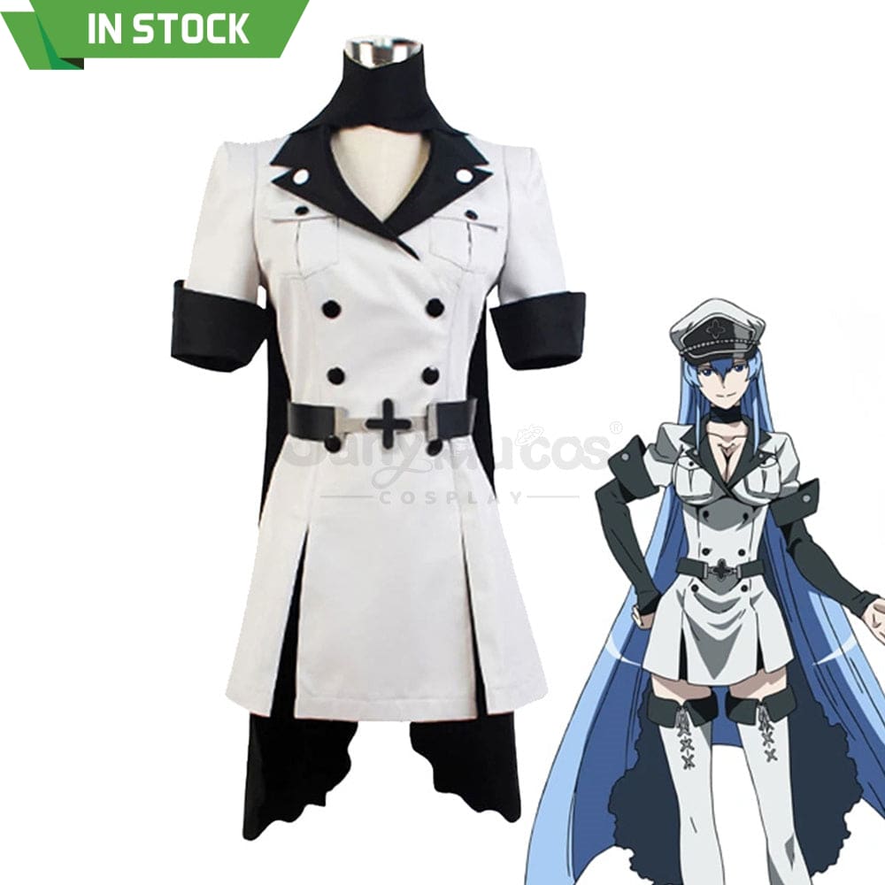 【In Stock】Anime Akame Ga Kill! Cosplay Esdeath Costume Costumes